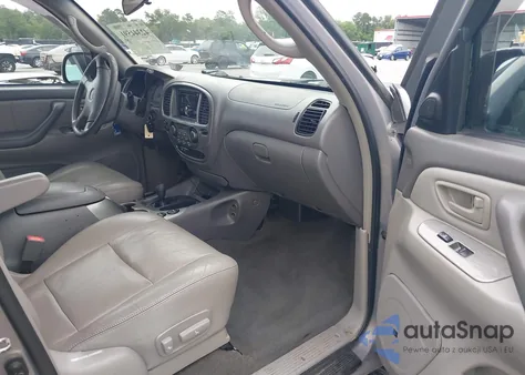 2001 Toyota Sequoia Limited V8 z USA, uszkodzony, nr VIN 5TDBT48A11S032779